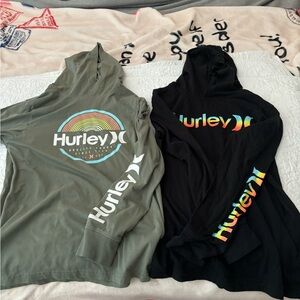 Boys Hurley Long Sleeve Tshirts. Large